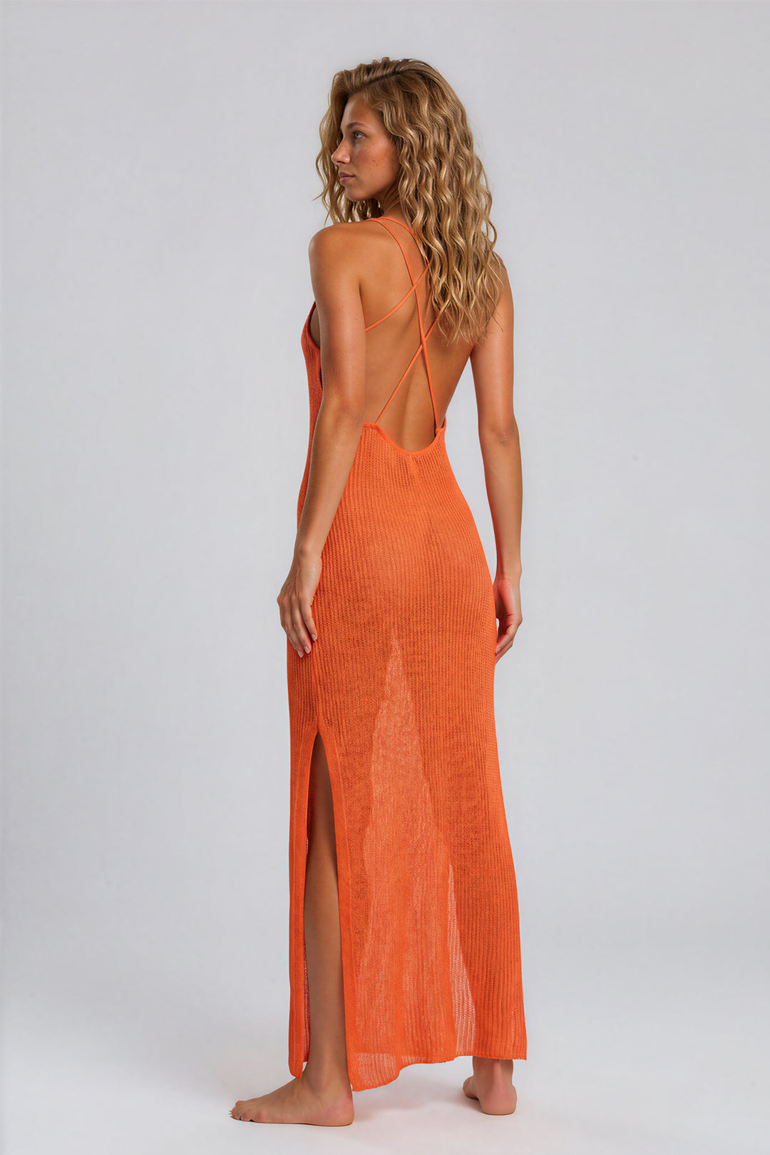 Day In Paradise Cover Up - Orange