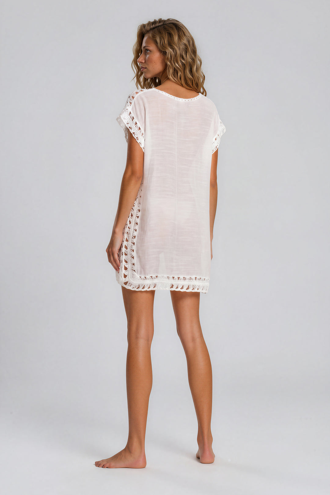 Delilah Cover Up - White