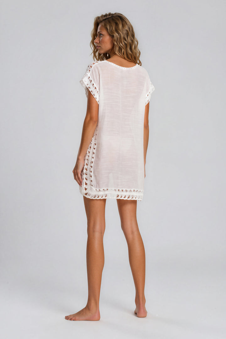 Delilah Cover Up - White